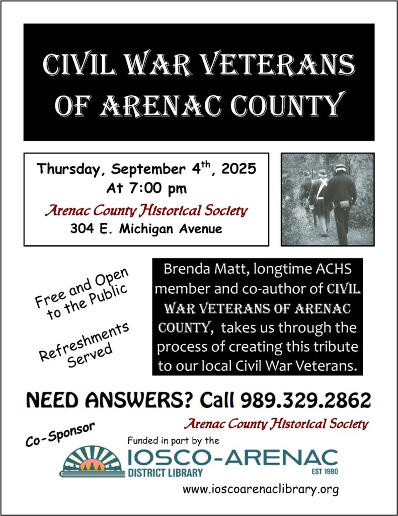 2025 Program Civil War Veterans