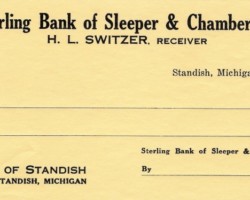 Blank Dividend Check (Date unknown) Blank Dividend Check (Date unknown)