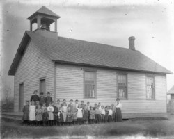 School- Lookout Glass Negative