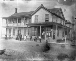 Hotel - Point Lookout Glass Negative