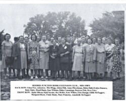 1950s Moores Junction Home Extension Club 1950s Moores Junction Home Extension Club.