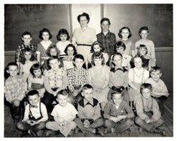 1952-53 Maple Grove School Class 1952-53 Maple Grove School Class