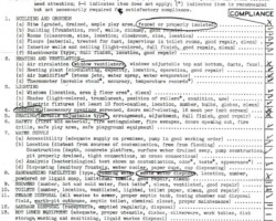 1943 Elm Grove School Sanitation Report 1943 Elm Grove School Sanitation Report
