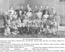 1935-36 Arenac Co Normal Training Class 1935-36 Arenac Co Normal Training Class