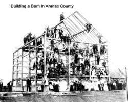Barn Framing (Date unknown) Barn Framing (Date unknown)