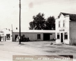 Post Office at Au Gres (Date unknown)