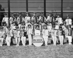 1951-52 Au Gres Schools Accordion Band
