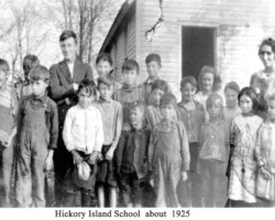 Circa 1925 Hickory Island School Class Circa 1925 Hickory Island School Class