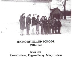 1940-41 Hickory Island School Class 1940-41 Hickory Island School Class