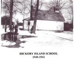 1940-41 Hickory Island School 1940-41 Hickory Island School