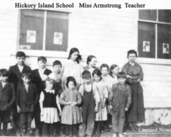 Hickory Island School Class (Date unknown) Hickory Island School Class (Date unknown)