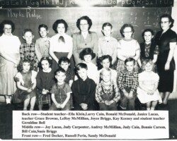 1953-54 Maple Ridge School Class 1953-54 Maple Ridge School Class