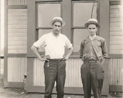 Harold Allen & Paul Draher (Date unknown) Harold Allen & Paul Draher (Date unknown)