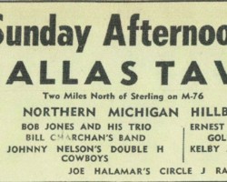 1954 Dallas Tavern Ad 1954 Dallas Tavern Ad