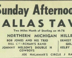 1954 Dallas Tavern Ad 1954 Dallas Tavern Ad