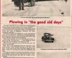 1930s Look Back at Co Snowplowing 1930s Look Back at Co Snowplowing