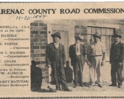 1944 Arenac Co Road Commission Officers 1944 Arenac Co Road Commission Officers