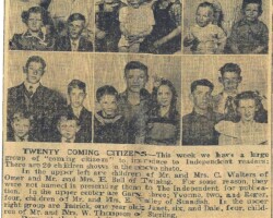 1946 Children of families in Arenac Co 1946 Children of families in Arenac Co