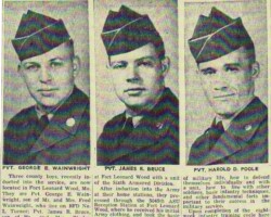 1955 Three Pvts in 6th Armored Div, Fort Leonard Wood 1955 Three Pvts in 6th Armored Div, Fort Leonard Wood