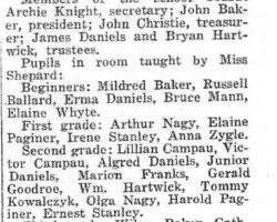 1933 Hanna School, Clayton Twp, Dist 3 Update 1933 Hanna School, Clayton Twp, Dist 3 Update