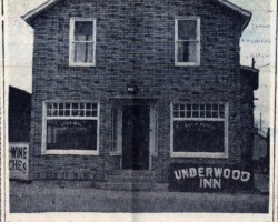 1942 Underwood Inn Holiday Ad 1942 Underwood Inn Holiday Ad