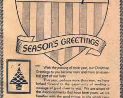 1944 Wheeler Farm Holiday Ad 1944 Wheeler Farm Holiday Ad