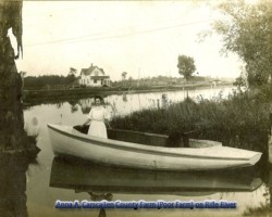 Anna Carscallen on the Rifle River (Date unknown) Anna Carscallen on the Rifle River (Date unknown)