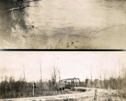 Two Views of Omer Bridge (Date unknown) Two Views of Omer Bridge (Date unknown)