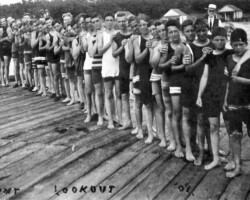 1909 Point Lookout Male Swim Competition 1909 Point Lookout Male Swim Competition