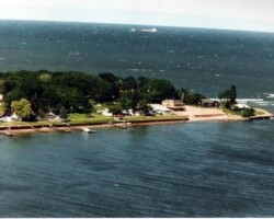 Point Lookout Aerial View in Summer (Date unknown) Point Lookout Aerial View in Summer (Date unknown)