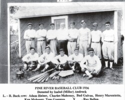 1936 Pine River Baseball Club 1936 Pine River Baseball Club