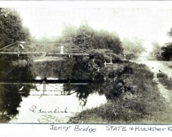 Pine River's Jenny Bridge (Date unknown) Pine River's Jenny Bridge (Date unknown)