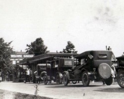 Welcome Garage Gas Line-up (Date unknown) Welcome Garage Gas Line-up (Date unknown)