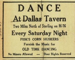 1949 Dallas Tavern Ad 1949 Dallas Tavern Ad