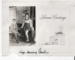 1940s-60s Holiday Card from "Miss Ruth" 1940s-60s Holiday Card from "Miss Ruth"