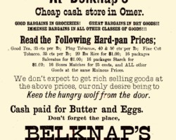 Belknap's Cheap Cash Store Flyer (Date unknown) Belknap's Cheap Cash Store Flyer (Date unknown)