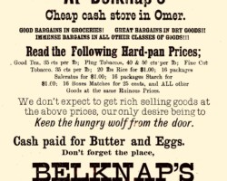 Belknap's Cheap Cash Store Flyer (Date unknown) Belknap's Cheap Cash Store Flyer (Date unknown)