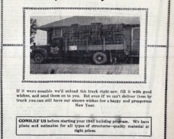 1942 Dec Turner Lumber & Manufacturing Co Holiday Ad 1942 Dec Turner Lumber & Manufacturing Co Holiday Ad