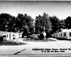 Broadworth's Huron Shores Cabins (Date unknown) Broadworth's Huron Shores Cabins (Date unknown)