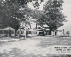 White Stone Cabin Court & Motel (Date unknown) White Stone Cabin Court & Motel (Date unknown)