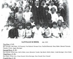Circa 1925 Santiago School Class Circa 1925 Santiago School Class
