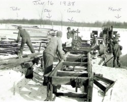 1938 Sass Family Sawing 1938 Sass Family Sawing