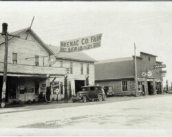 1920s Main Street in Twining 1920s Main Street in Twining