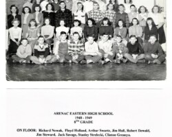 1948-49 Arenac Eastern HS 8th Grade Class 1948-49 Arenac Eastern HS 8th Grade Class