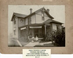 Fred Twining House (Date unknown) Fred Twining House (Date unknown)