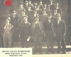 Who are these Arenac County Supervisors? What's the date? Arenac County Supervisors