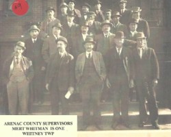 Who are these Arenac County Supervisors? What's the date? Arenac County Supervisors