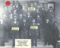 Who are these Arenac County Supervisors? What's the date? Arenac County Supervisors